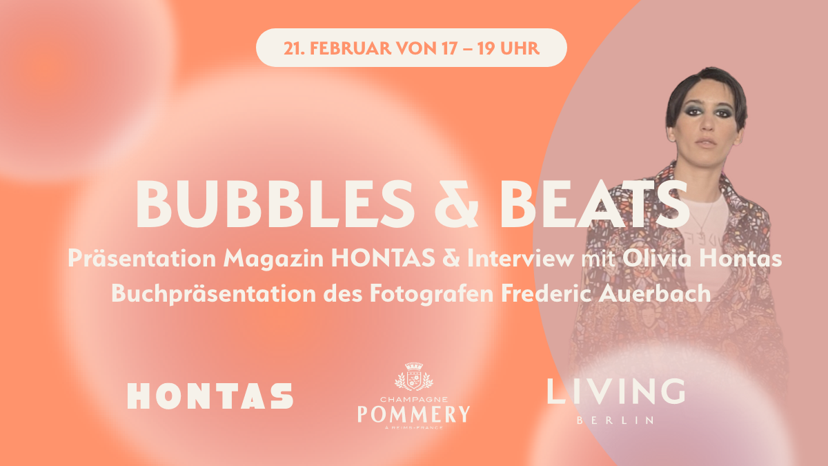 BUBBLES & BEATS Special: Olivia Hontas & Frederic Auerbach on 21.02.