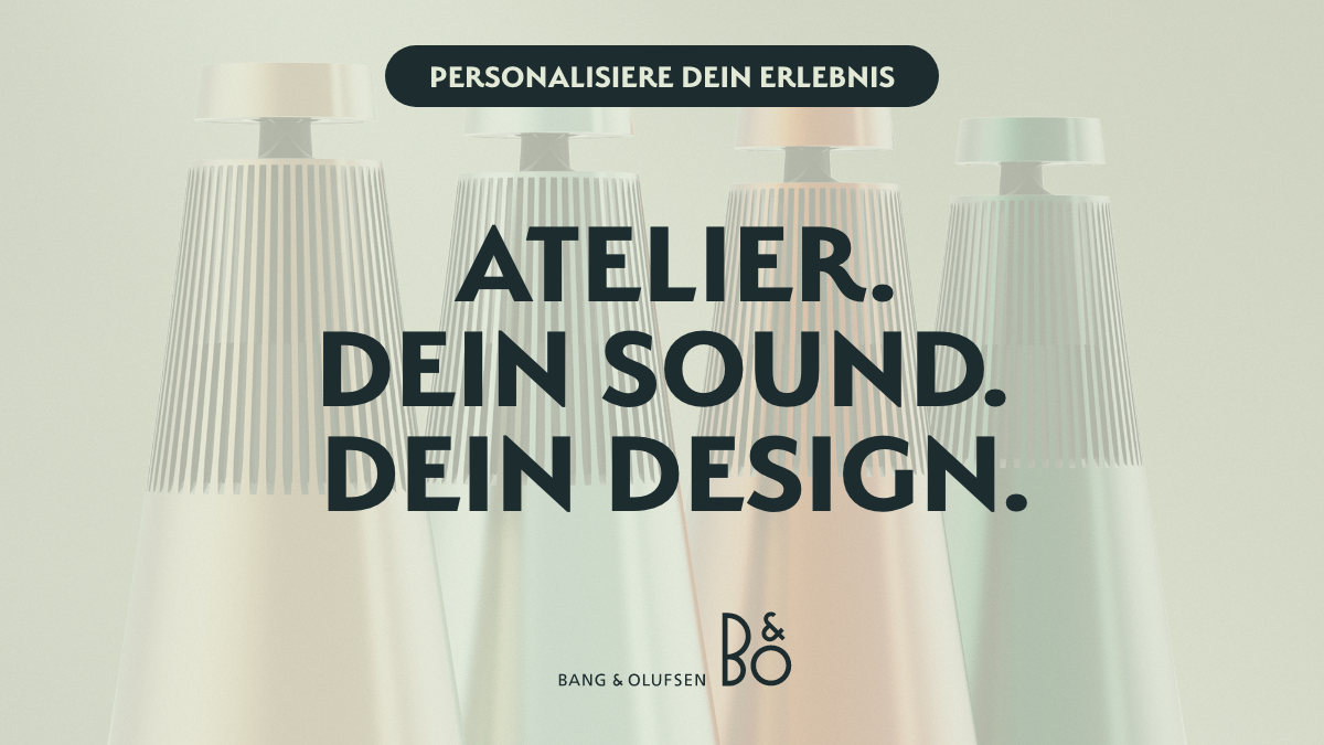 Bang & Olufsen introduces Atelier: Redefining bespoke excellence