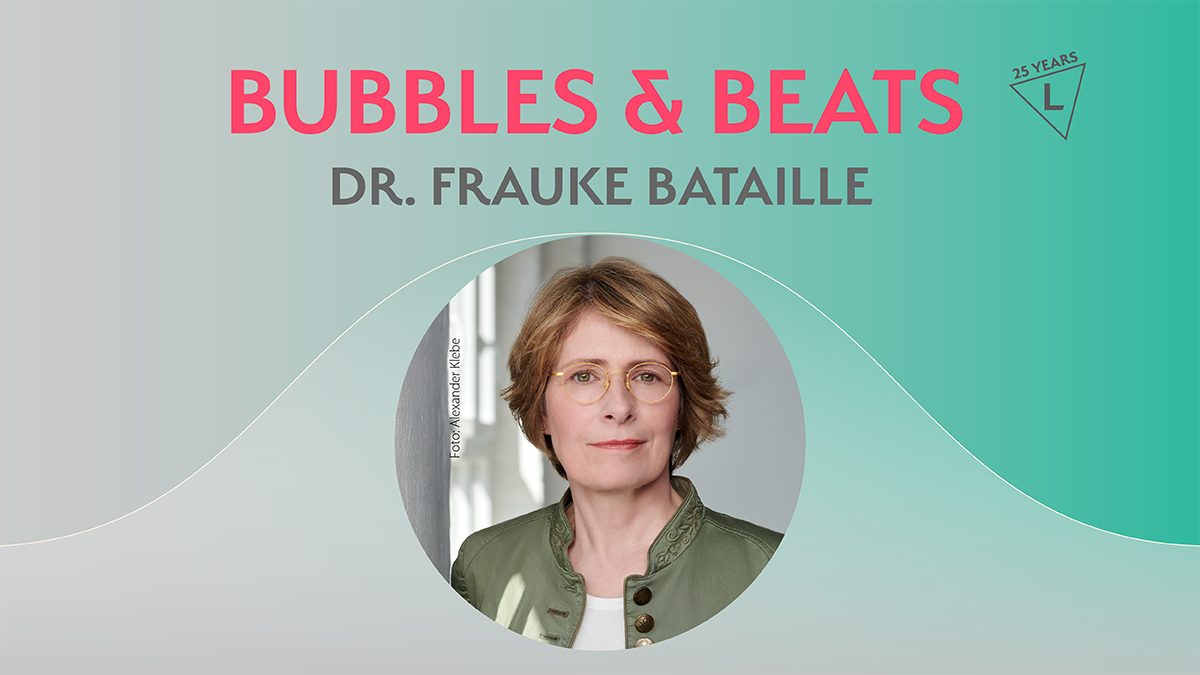 Bubbles & Beats am 12. Juni 2026: Medical Lehrcoach & Autorin Dr. Frauke Bataille