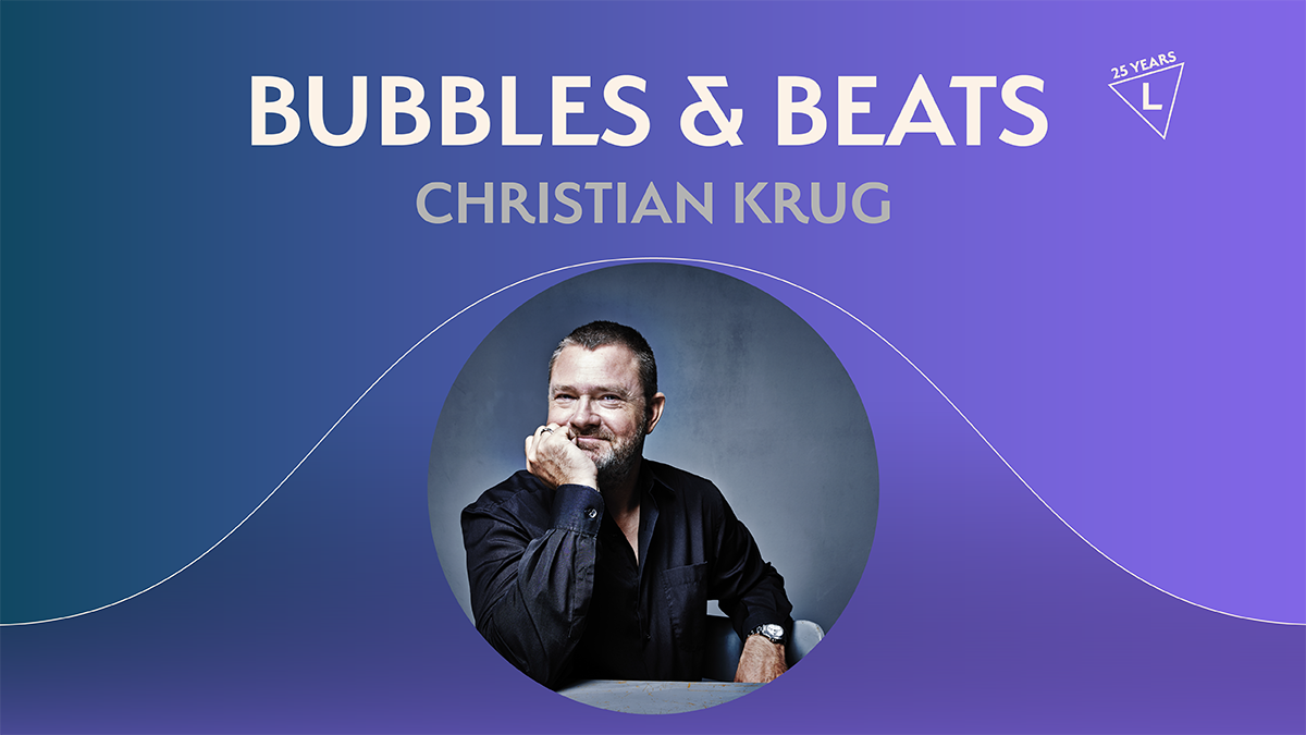 BUBBLES & BEATS am 4. September 2026: GOODLIFE-Herausgeber Christian Krug zu Gast im LIVING BERLIN