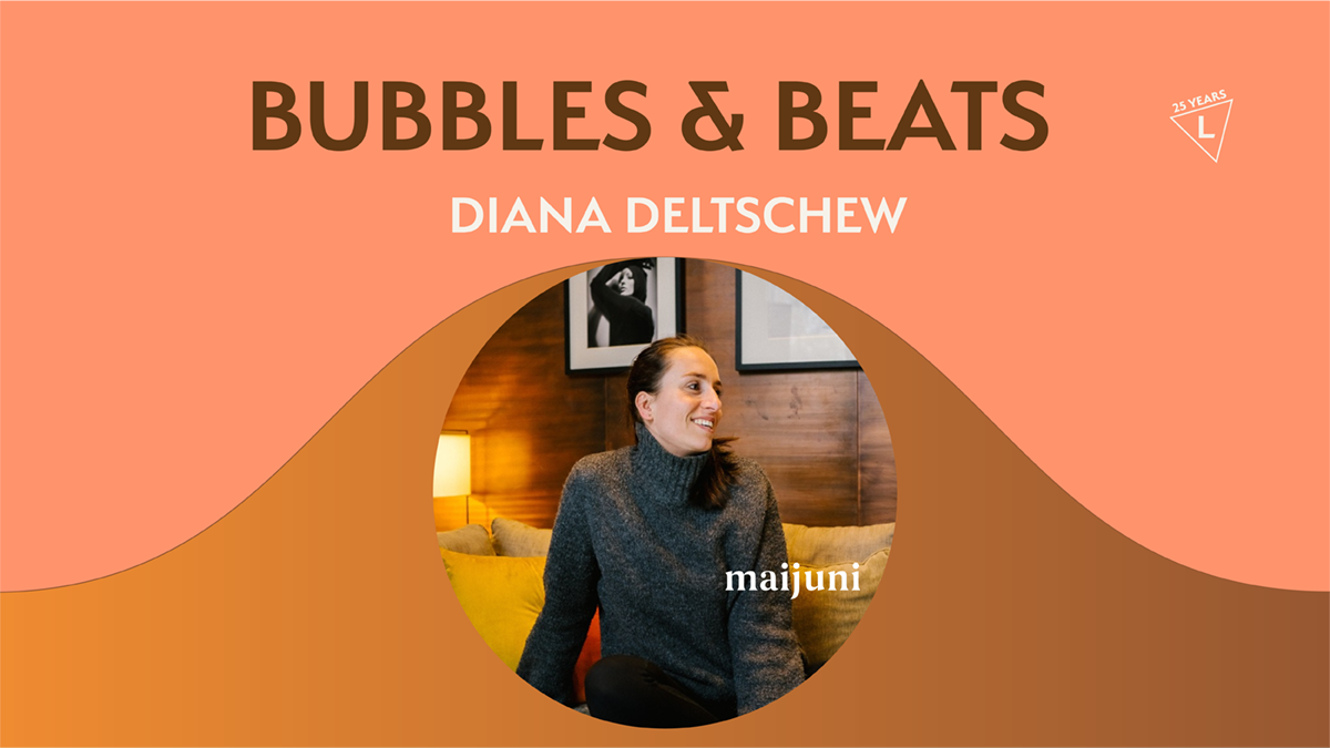 BUBBLES & BEATS am 27. März 2026: maijuni Gründerin Diana Deltschew