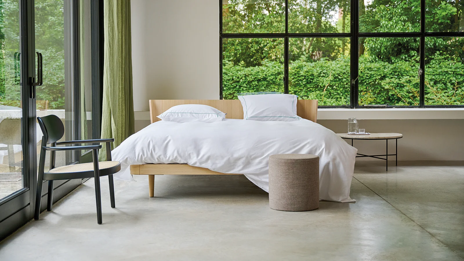 Large Print Auping Bedlinen AW23 16.Classic White Blue XXX