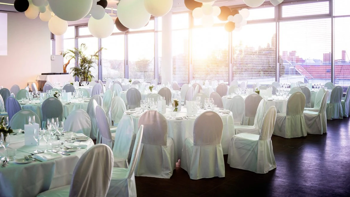 indoor wedding
